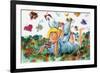 BUTTERFLY FAIRY-sylvia pimental-Framed Premium Giclee Print