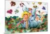 BUTTERFLY FAIRY-sylvia pimental-Mounted Premium Giclee Print