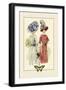 Butterfly Fashions-null-Framed Art Print