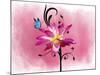Butterfly Flower 3-Ata Alishahi-Mounted Giclee Print