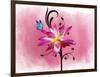 Butterfly Flower 3-Ata Alishahi-Framed Giclee Print