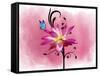 Butterfly Flower 3-Ata Alishahi-Framed Stretched Canvas