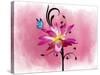 Butterfly Flower 3-Ata Alishahi-Stretched Canvas