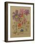 Butterfly Flower, Bowling, 1912-Charles Rennie Mackintosh-Framed Giclee Print