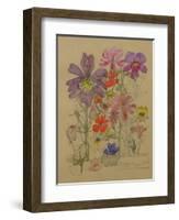 Butterfly Flower, Bowling, 1912-Charles Rennie Mackintosh-Framed Giclee Print