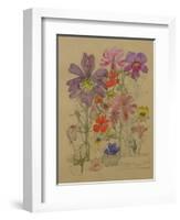 Butterfly Flower, Bowling, 1912-Charles Rennie Mackintosh-Framed Giclee Print