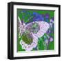 Butterfly Frenzey-Ricki Mountain-Framed Art Print