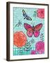 Butterfly Garden I-Teresa Woo-Framed Art Print