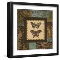 Butterfly Garden I-Kimberly Poloson-Framed Art Print