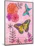 Butterfly Garden III-Teresa Woo-Mounted Art Print