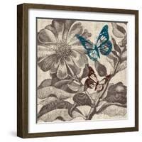 Butterfly Gardens-Bella Dos Santos-Framed Art Print