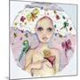 Butterfly Girl-Wyanne-Mounted Giclee Print