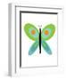 Butterfly Goes Mod Four-Jan Weiss-Framed Art Print