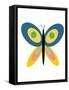 Butterfly Goes Mod Two-Jan Weiss-Framed Stretched Canvas