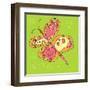 Butterfly Groove-Jan Weiss-Framed Art Print