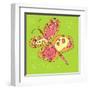 Butterfly Groove-Jan Weiss-Framed Art Print