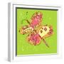 Butterfly Groove-Jan Weiss-Framed Art Print