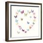 Butterfly Heart I-Sasha Blake-Framed Giclee Print