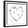 Butterfly Heart I-Sasha Blake-Framed Giclee Print