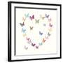 Butterfly Heart I-Sasha Blake-Framed Giclee Print