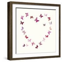 Butterfly Heart II-Sasha Blake-Framed Giclee Print