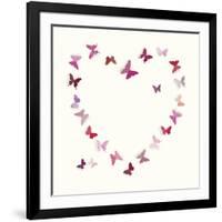 Butterfly Heart II-Sasha Blake-Framed Giclee Print