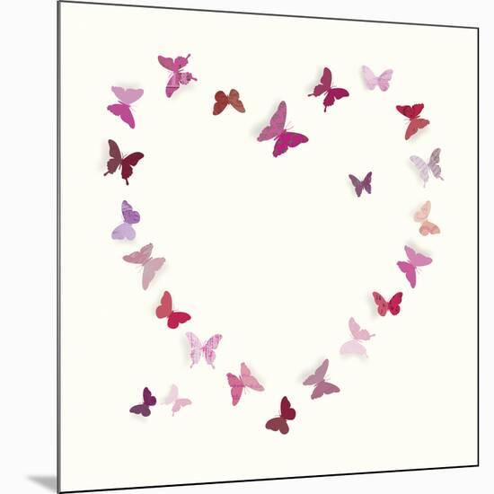 Butterfly Heart II-Sasha Blake-Mounted Giclee Print