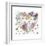 Butterfly Heart-null-Framed Premium Giclee Print