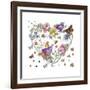 Butterfly Heart-null-Framed Giclee Print