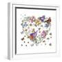 Butterfly Heart-null-Framed Giclee Print