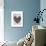 Butterfly Heart-Fab Funky-Art Print displayed on a wall