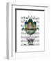 Butterfly House-Fab Funky-Framed Art Print