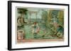 Butterfly Hunting and Fishermen-null-Framed Giclee Print