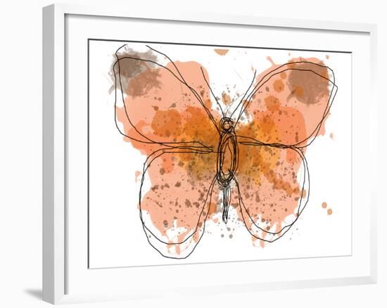Butterfly I-Irena Orlov-Framed Art Print