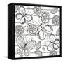 Butterfly I-Robbin Rawlings-Framed Stretched Canvas