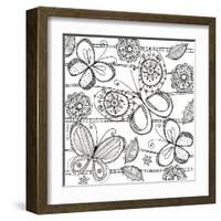 Butterfly I-Robbin Rawlings-Framed Art Print