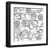 Butterfly I-Robbin Rawlings-Framed Art Print