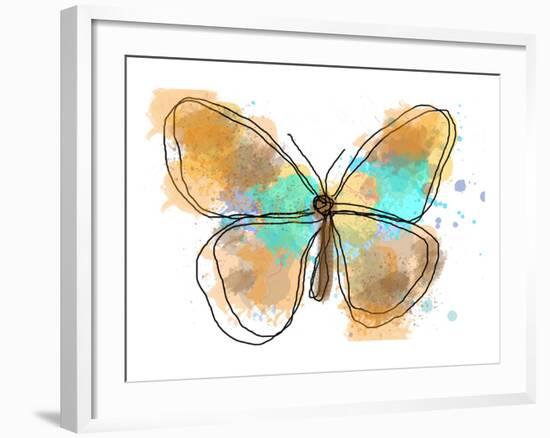 Butterfly II-Irena Orlov-Framed Art Print
