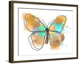 Butterfly II-Irena Orlov-Framed Art Print
