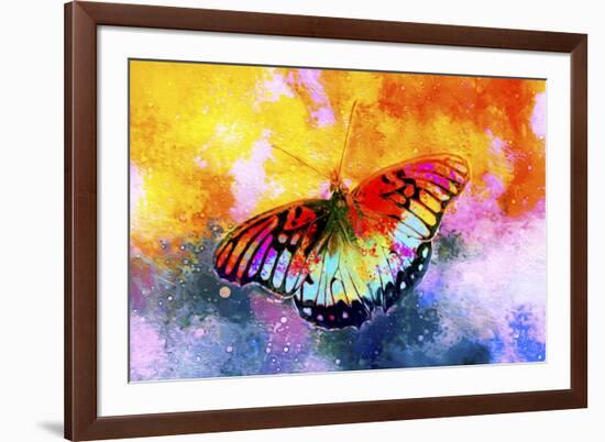 Butterfly III-Fernando Palma-Framed Giclee Print