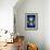 Butterfly in Blue Shadow-Ikuko Kowada-Framed Giclee Print displayed on a wall