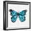 Butterfly in Blue-Cat Coquillette-Framed Giclee Print