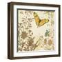 Butterfly in Flight I-Anna Polanski-Framed Art Print