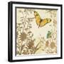 Butterfly in Flight I-Anna Polanski-Framed Art Print