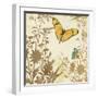 Butterfly in Flight I-Anna Polanski-Framed Art Print