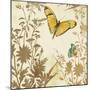 Butterfly in Flight I-Anna Polanski-Mounted Art Print