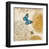 Butterfly in Flight II-Anna Polanski-Framed Art Print