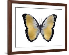 Butterfly in Metallic I-Julia Bosco-Framed Art Print