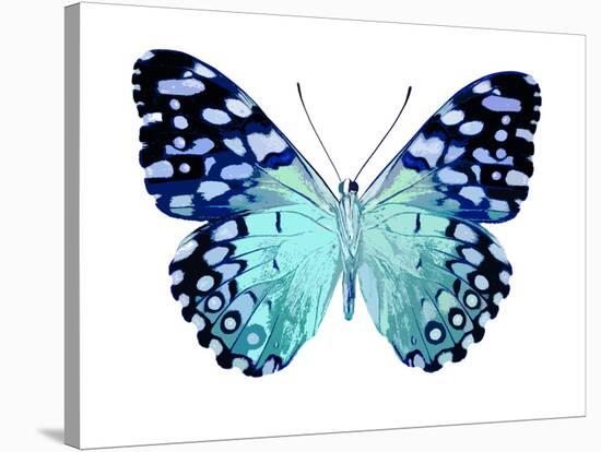 Butterfly in Metallic II-Julia Bosco-Stretched Canvas