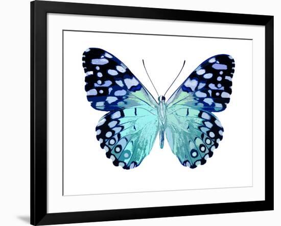Butterfly in Metallic II-Julia Bosco-Framed Art Print